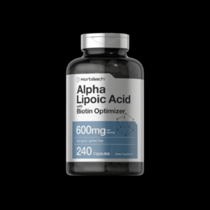 Horbäach Ácido alfa lipoico de 600 mg