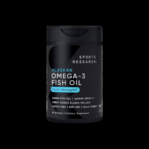 Cápsulas de Omega-3 de aceite de pescado Sports Research