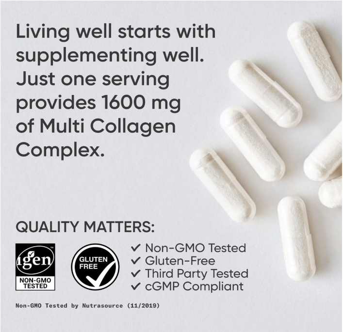 Sports Research Píldoras de colágeno múltiple - Image 3