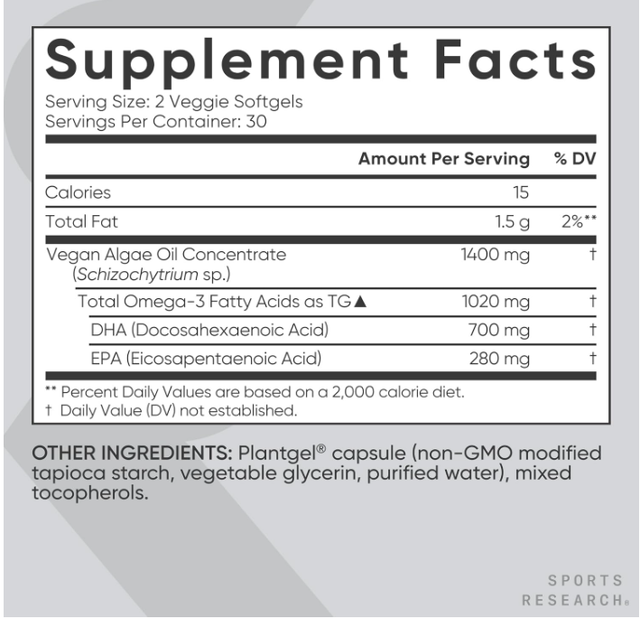 Aceite de pescado vegano omega-3 procedente del aceite de algas - Image 5